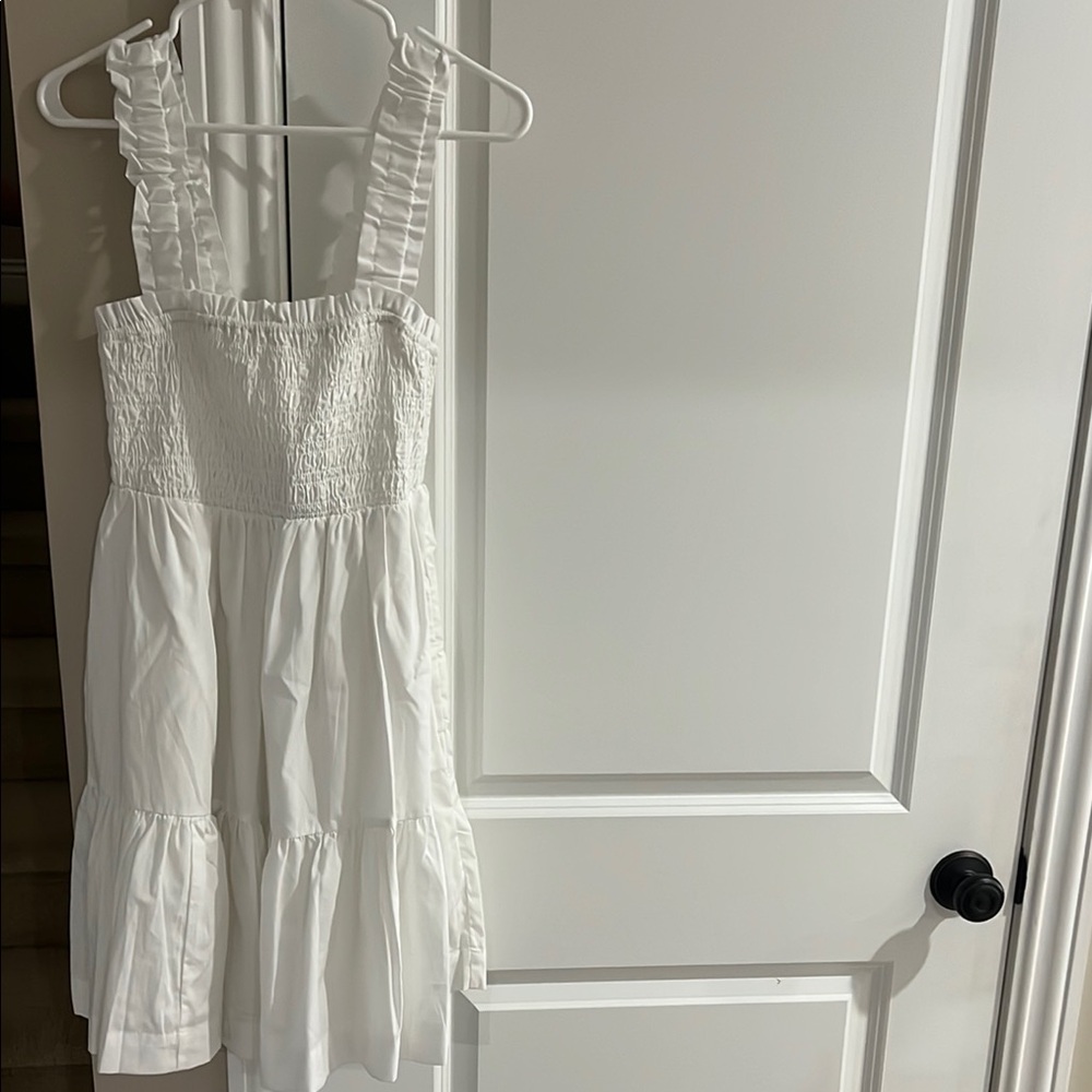 Abercrombie & Fitch White Mini Dress